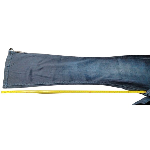 Hot in Hollywood Silky Denim Pull on Vital Stretch Technology Bootcut Petite S - Picture 7 of 8